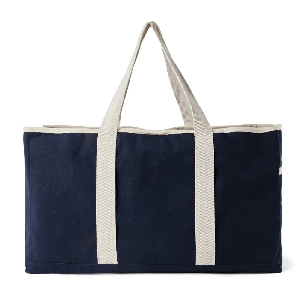 VINGA Volonne AWARE™ Strandtasche aus recyceltem Canvas - blau