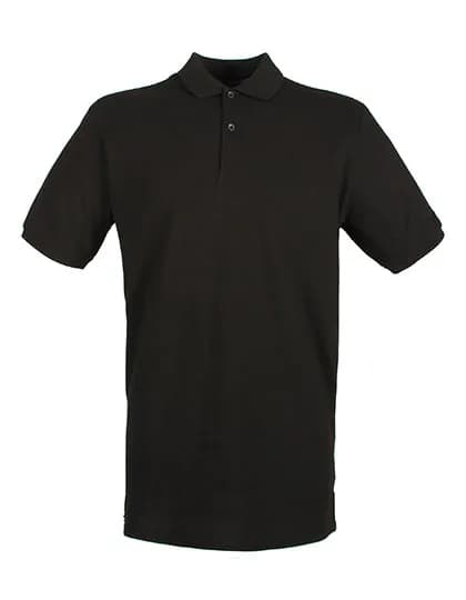 Men´s Micro-Fine Piqué Polo Shirt - Black