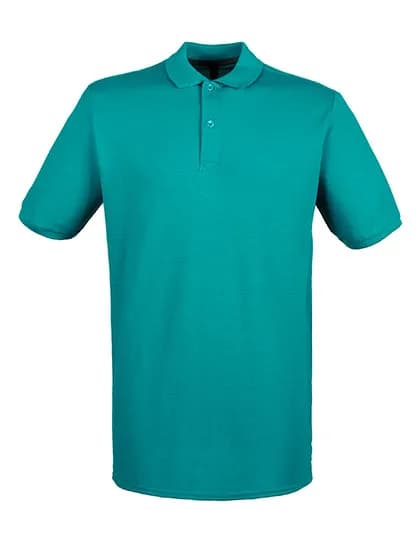 Men´s Micro-Fine Piqué Polo Shirt - Bright Jade