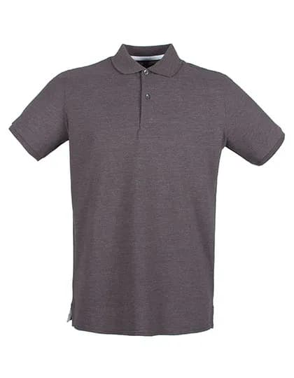 Men´s Micro-Fine Piqué Polo Shirt - Charcoal