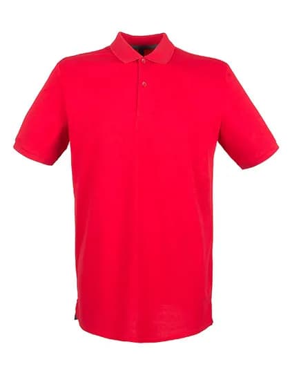 Men´s Micro-Fine Piqué Polo Shirt - Classic Red