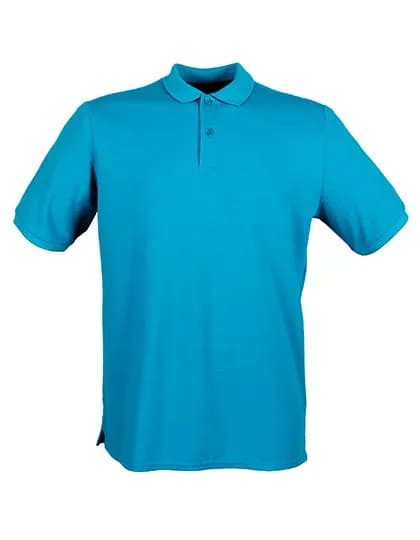 Men´s Micro-Fine Piqué Polo Shirt - Sapphire Blue