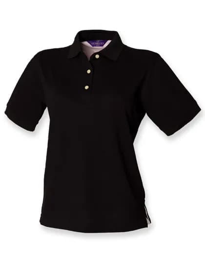Ladies´ Classic Cotton Piqué Polo Shirt - Black
