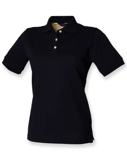 Ladies´ Classic Cotton Piqué Polo Shirt - Navy