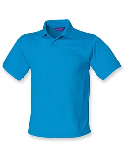 Men´s 65/35 Classic Piqué Polo Shirt - Sapphire Blue