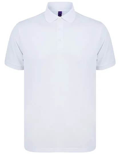 Recycled Polyester Polo Shirt - White