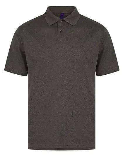 Men´s Coolplus® Wicking Polo Shirt - Heather Charcoal