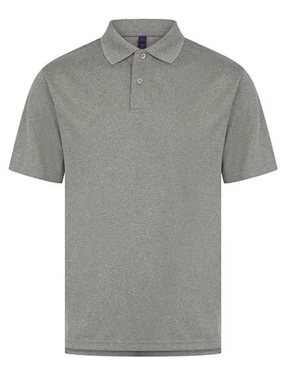 Men´s Coolplus® Wicking Polo Shirt - Heather Grey