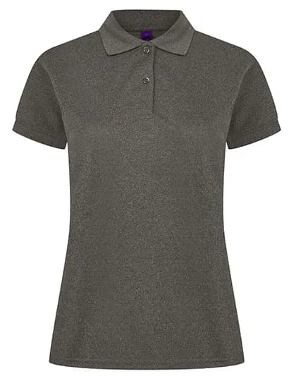 Ladies´ Coolplus® Wicking Polo Shirt - Heather Charcoal