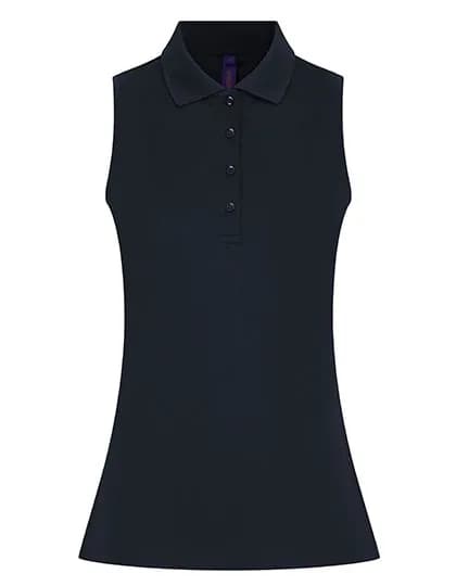 Ladies´ Sleeveless Coolplus® Polo Shirt - Navy