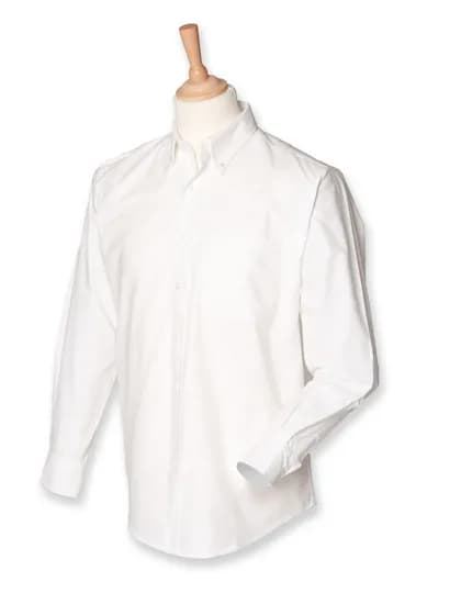 Men´s Classic Long Sleeved Oxford Shirt - White
