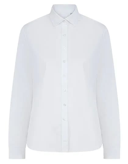 Ladies´ Long Sleeved ´Cotton Feel´ Coolplus® Shirt - White