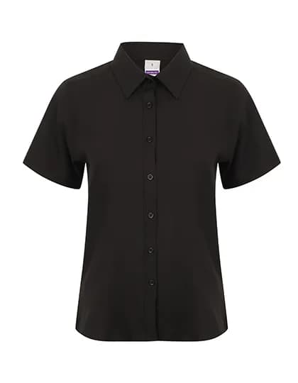 Ladies´ Wicking Short Sleeve Shirt - Black