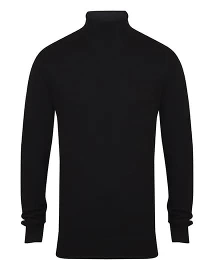 Men´s Roll Neck Jumper - Black