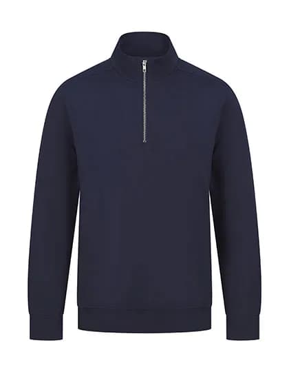 Unisex Sustainable 1/4 Zip Sweatshirt - Navy
