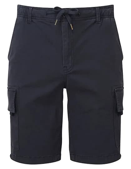 Men´s Drawstring Cargo Utility Shorts - Navy