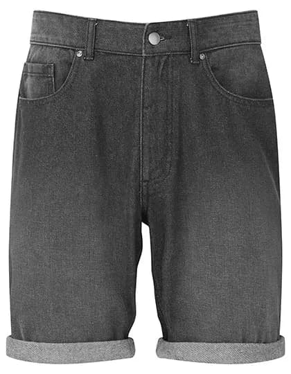 Men´s Denim Shorts - Black Denim