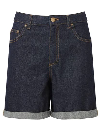 Women´s Denim Shorts - Indigo Denim
