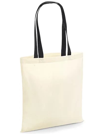 Bag for Life - Contrast Handles - Natural/Black