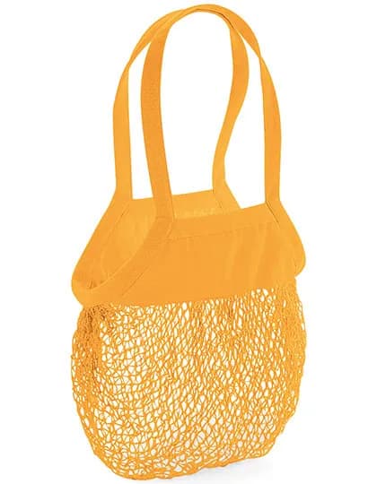 Organic Cotton Mesh Grocery Bag - Amber