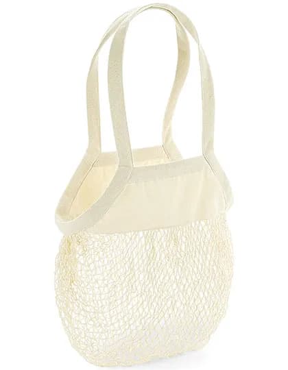 Organic Cotton Mesh Grocery Bag - Natural
