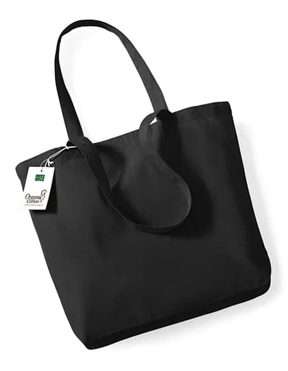 Organic Cotton Shopper - Black