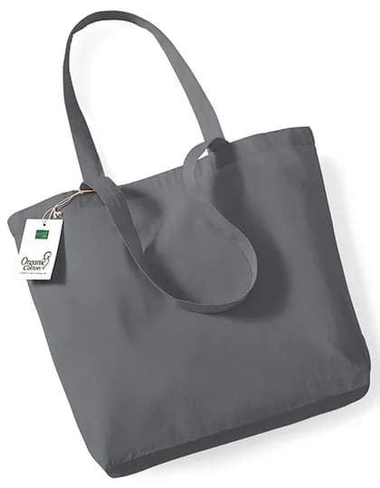 Organic Cotton Shopper - Graphite Grey