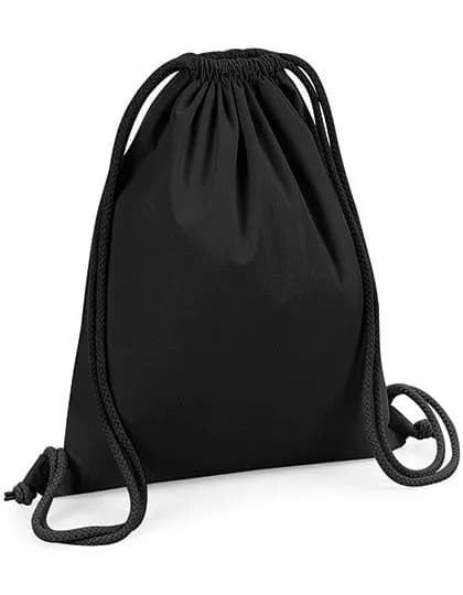 Organic Premium Cotton Gymsac - Black