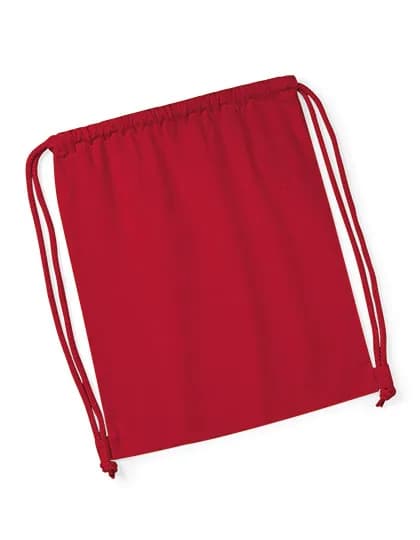 Organic Premium Cotton Gymsac - Classic Red