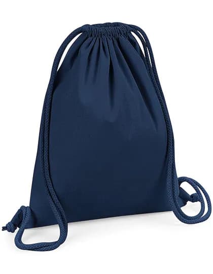 Organic Premium Cotton Gymsac - French Navy