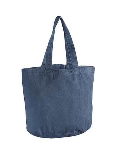 Garment Dyed Shopper - Vintage Denim
