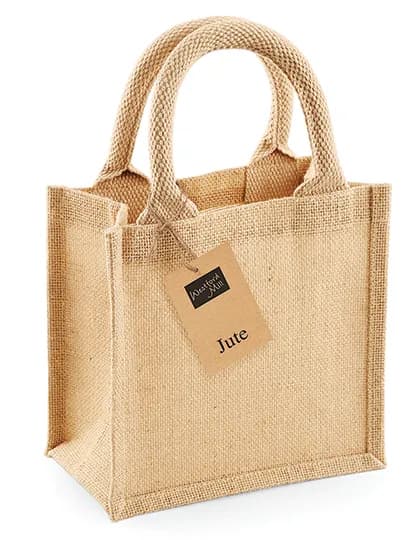 Jute Petite Gift Bag - Natural