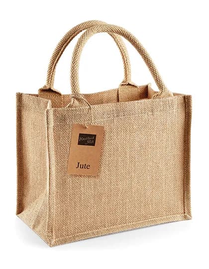 Jute Mini Gift Bag - Natural
