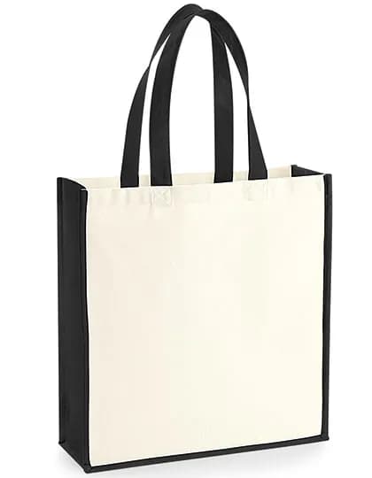 Gallery Canvas Bag - Natural/Black