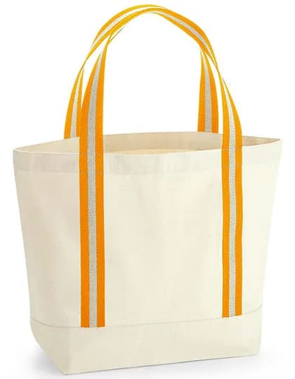 EarthAware® Organic Boat Bag - Natural/Amber