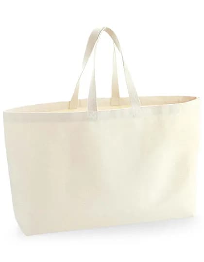 Oversized Canvas Bag - Natural