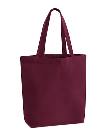Heavyweight Canvas Tote Bag - Burgundy