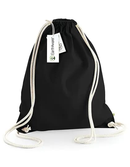 EarthAware® Organic Gymsac - Black