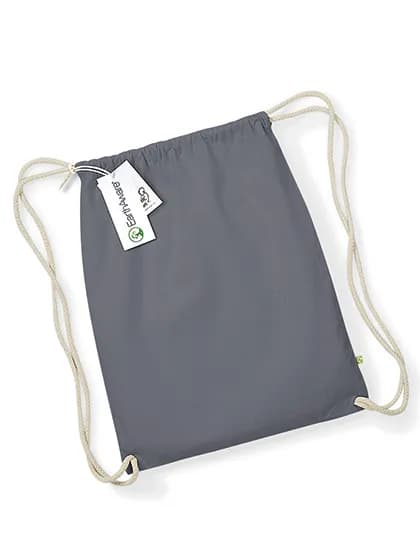 EarthAware® Organic Gymsac - Graphite Grey