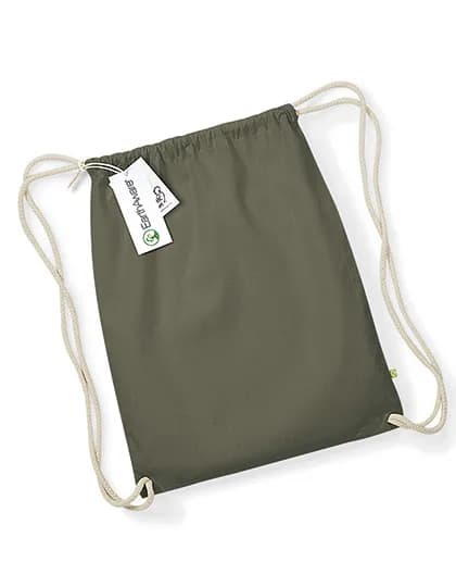 EarthAware® Organic Gymsac - Olive Green