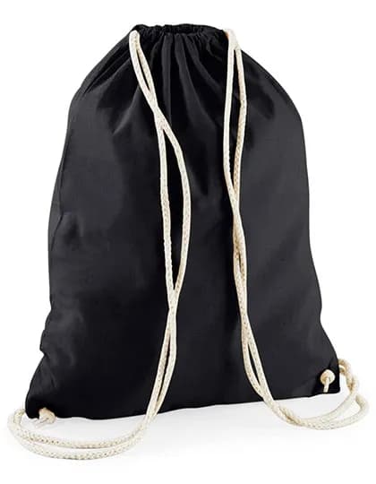 Recycled Cotton Gymsac - Black