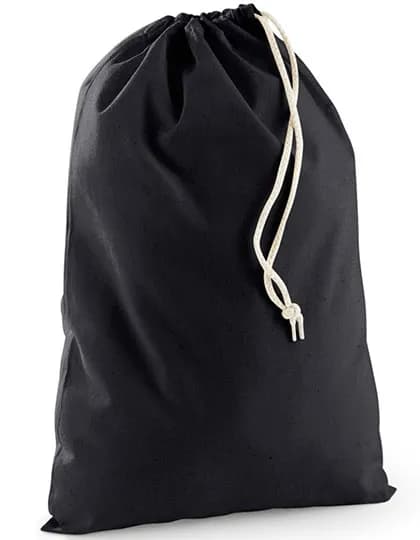 Recycled Cotton Stuff Bag - Black