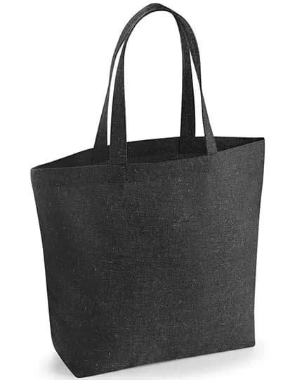 Revive Recycled Maxi Bag - Black Grey Melange