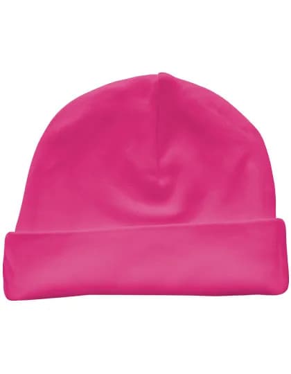 Organic Baby Hat Rox 01 - Cherry Pink