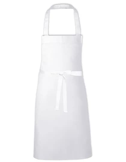 Cotton Barbecue Apron - White