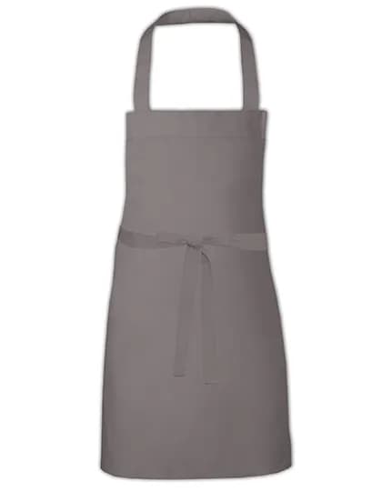Kids´ Cotton Barbecue Apron - Dark Grey (ca. Pantone 431)