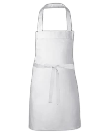Kids´ Cotton Barbecue Apron - White