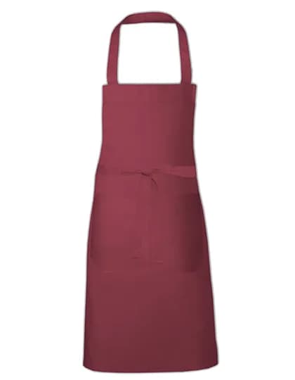 Cotton Hobby Apron - Bordeaux