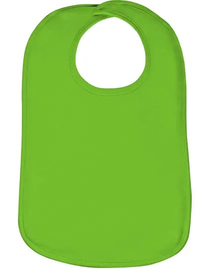 Organic Baby Bib Olli 01 - Apple Green