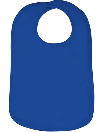 Organic Baby Bib Olli 01 - Royal Blue